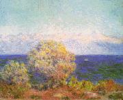 Claude Monet At Cap d'Antibes, Mistral Wind France oil painting reproduction